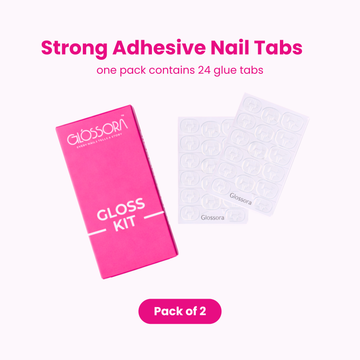 Strong Adhesive Nail Tabs (Pack of 2)