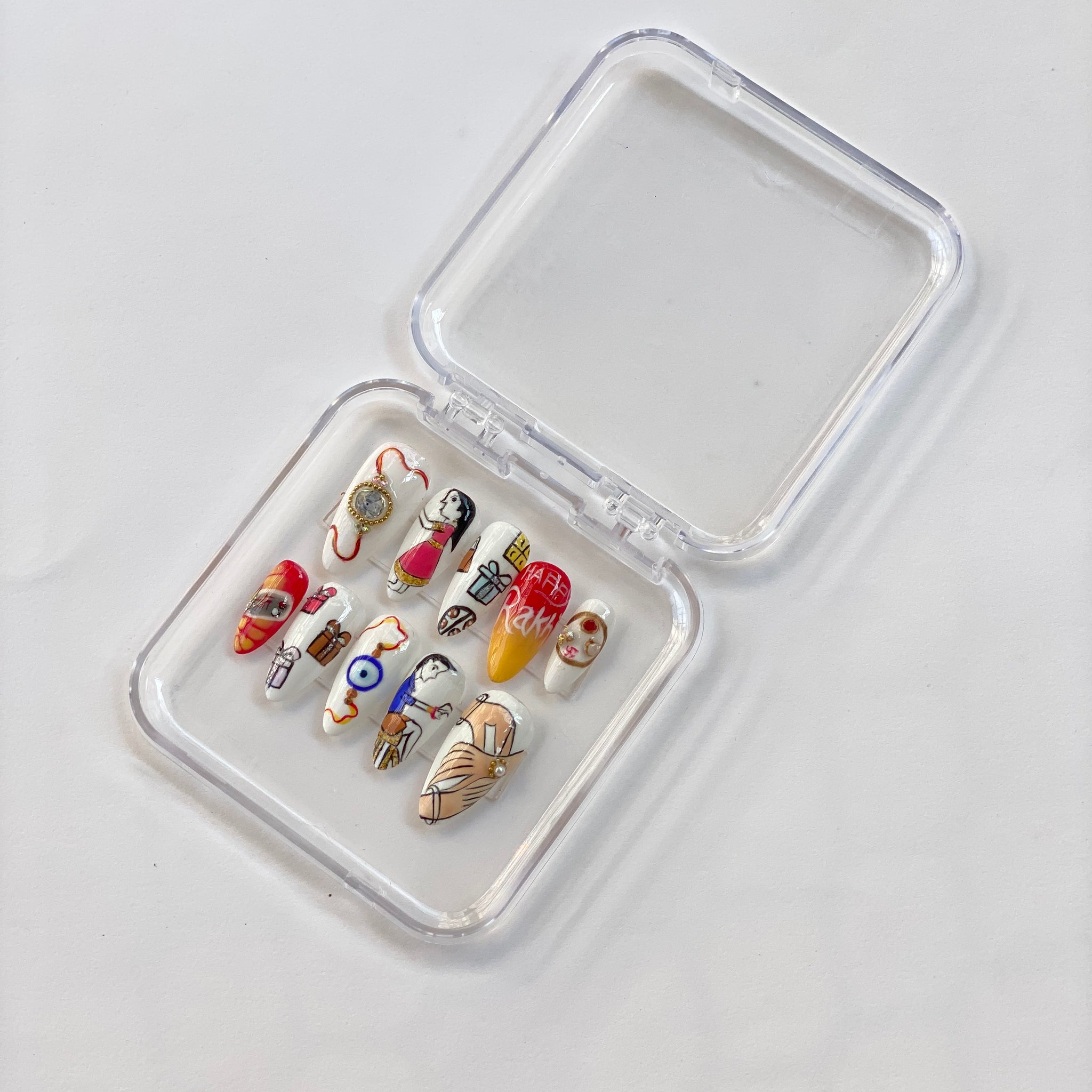 Raksha Bandhan Special Nail Set