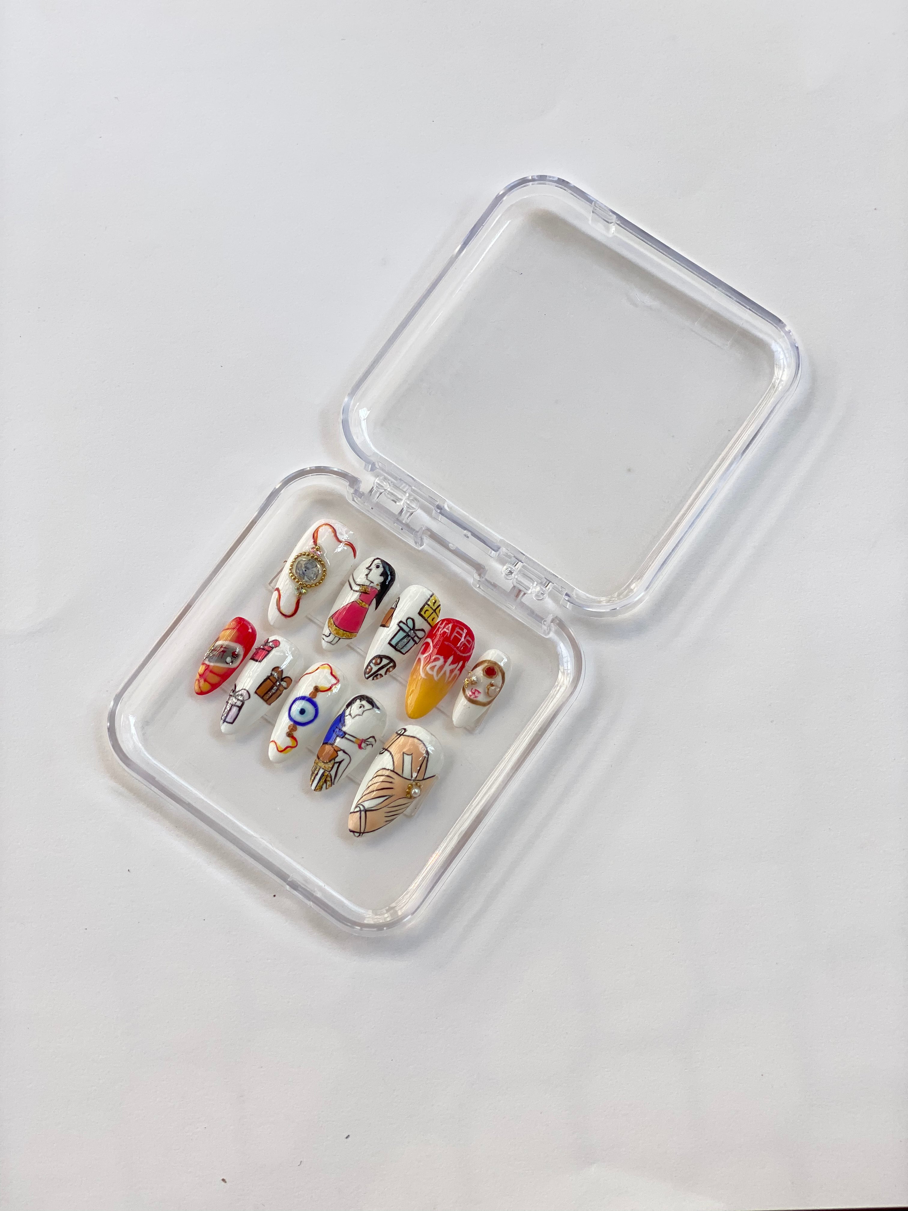Raksha Bandhan Special Nail Set