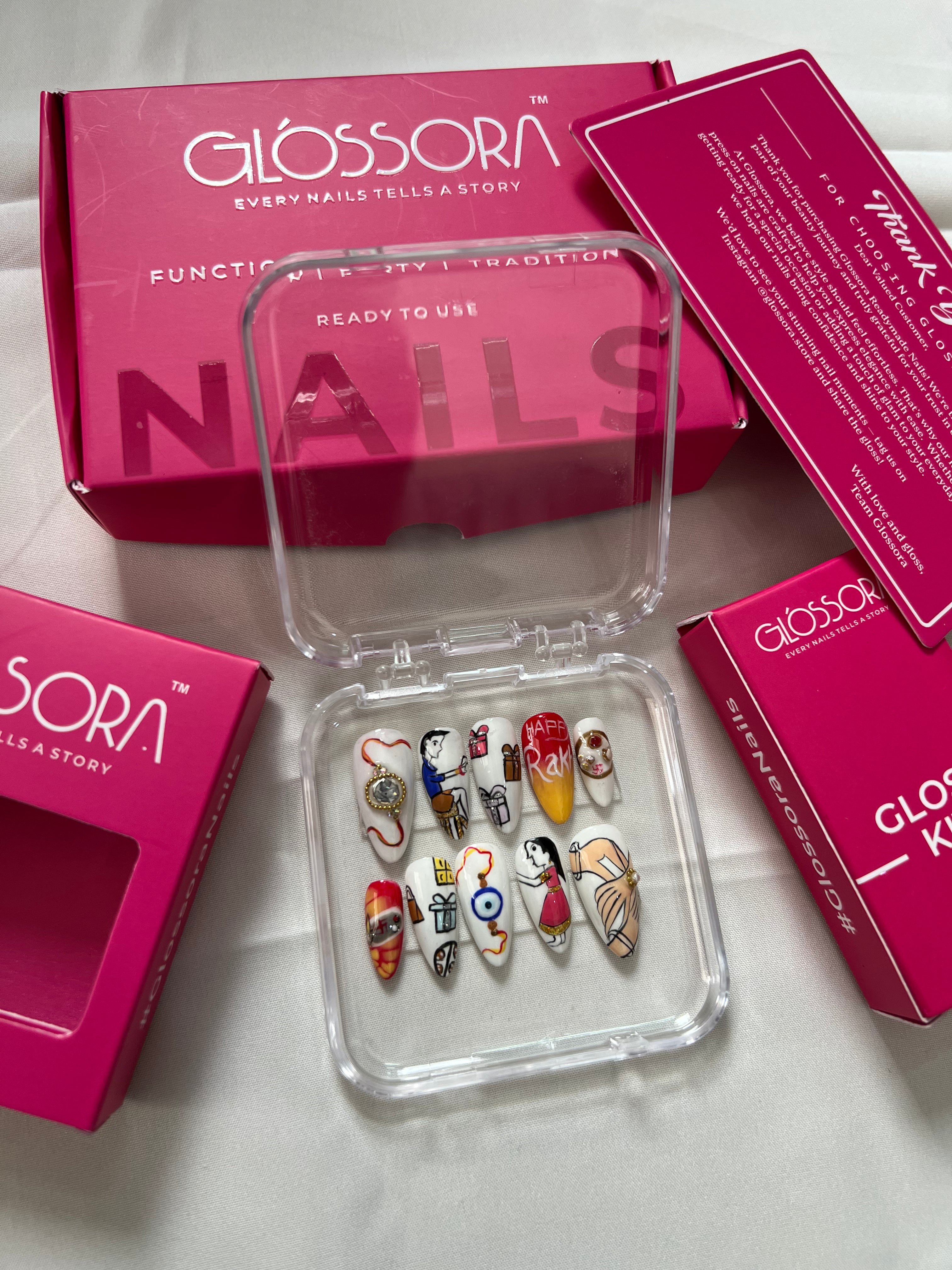 Raksha Bandhan Special Nail Set