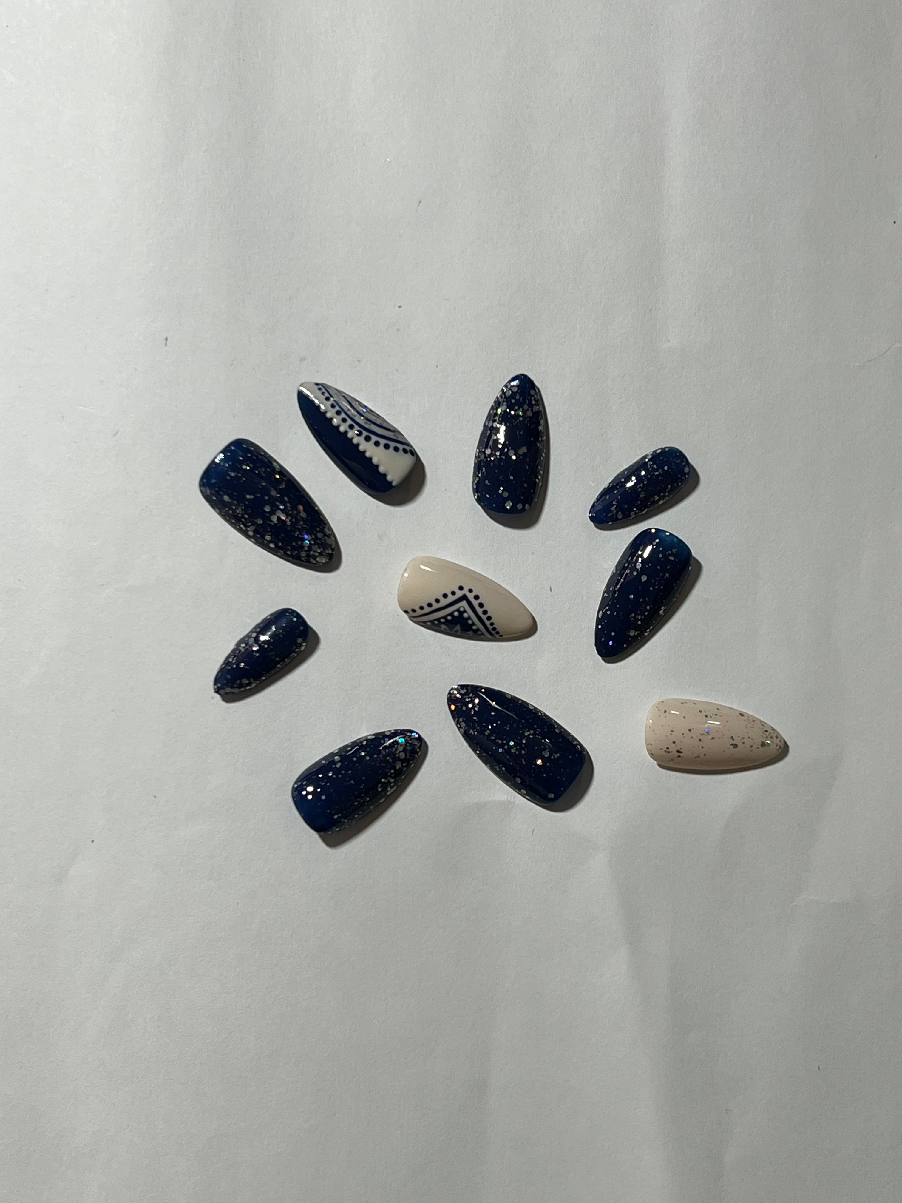 Celestial Glam Press-On Nails