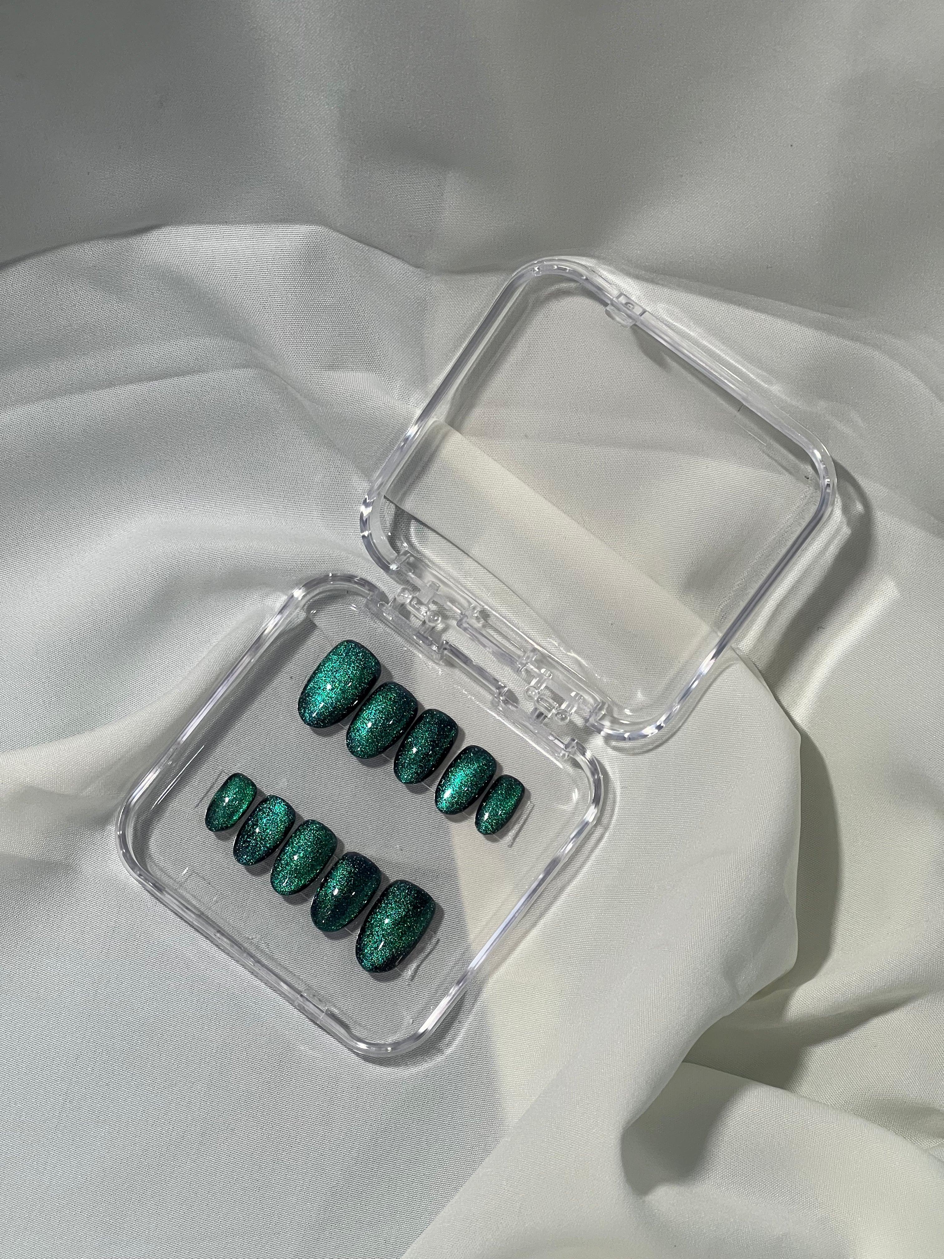 Midnight Aurora Press-On Nails