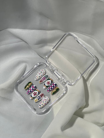 Carnival Fiesta Press-On Nails