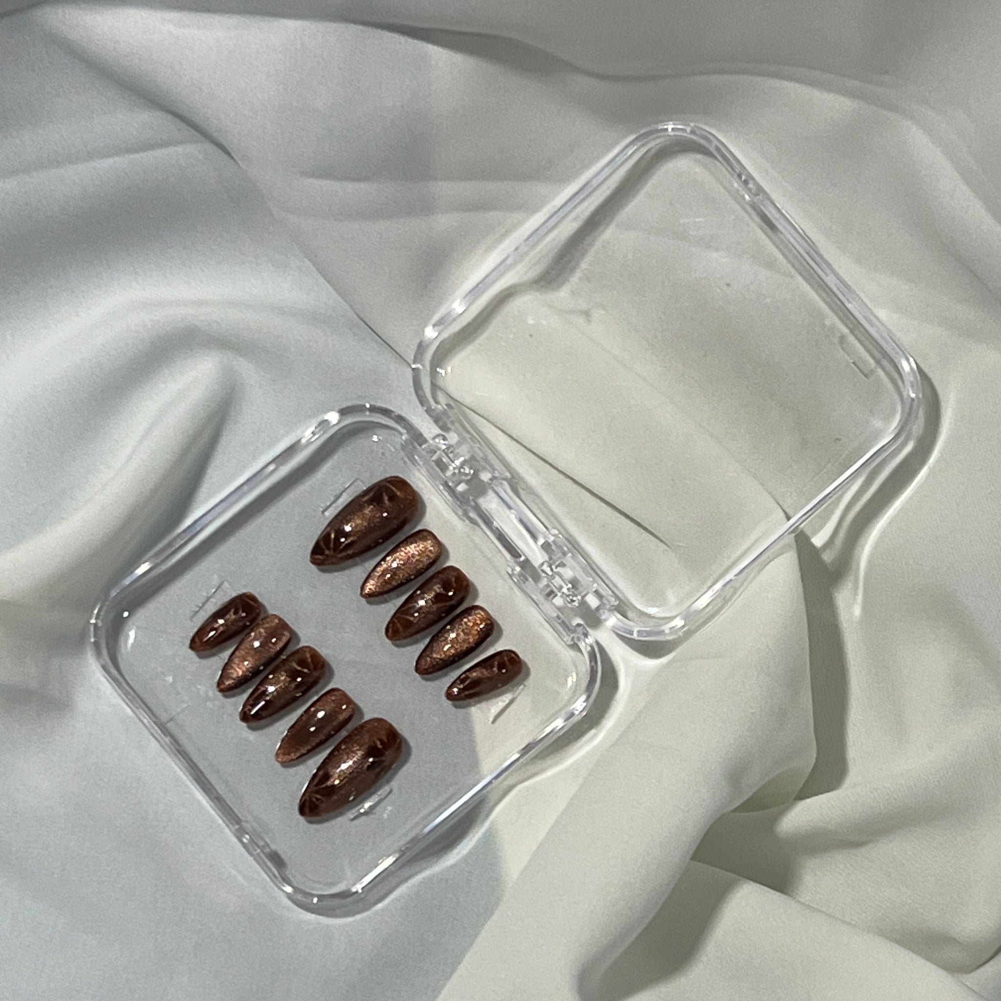 Copper Luxe Press-On Nails