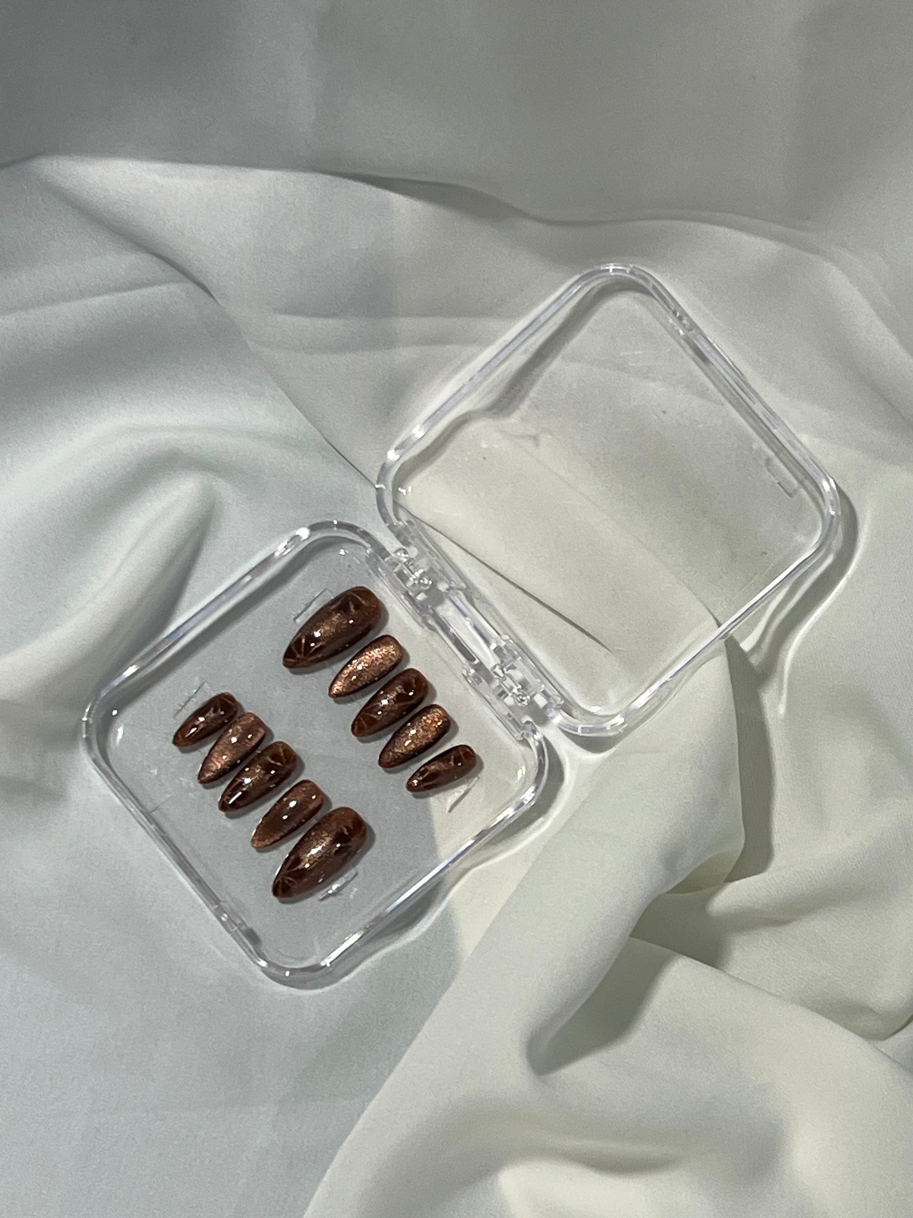 Copper Luxe Press-On Nails