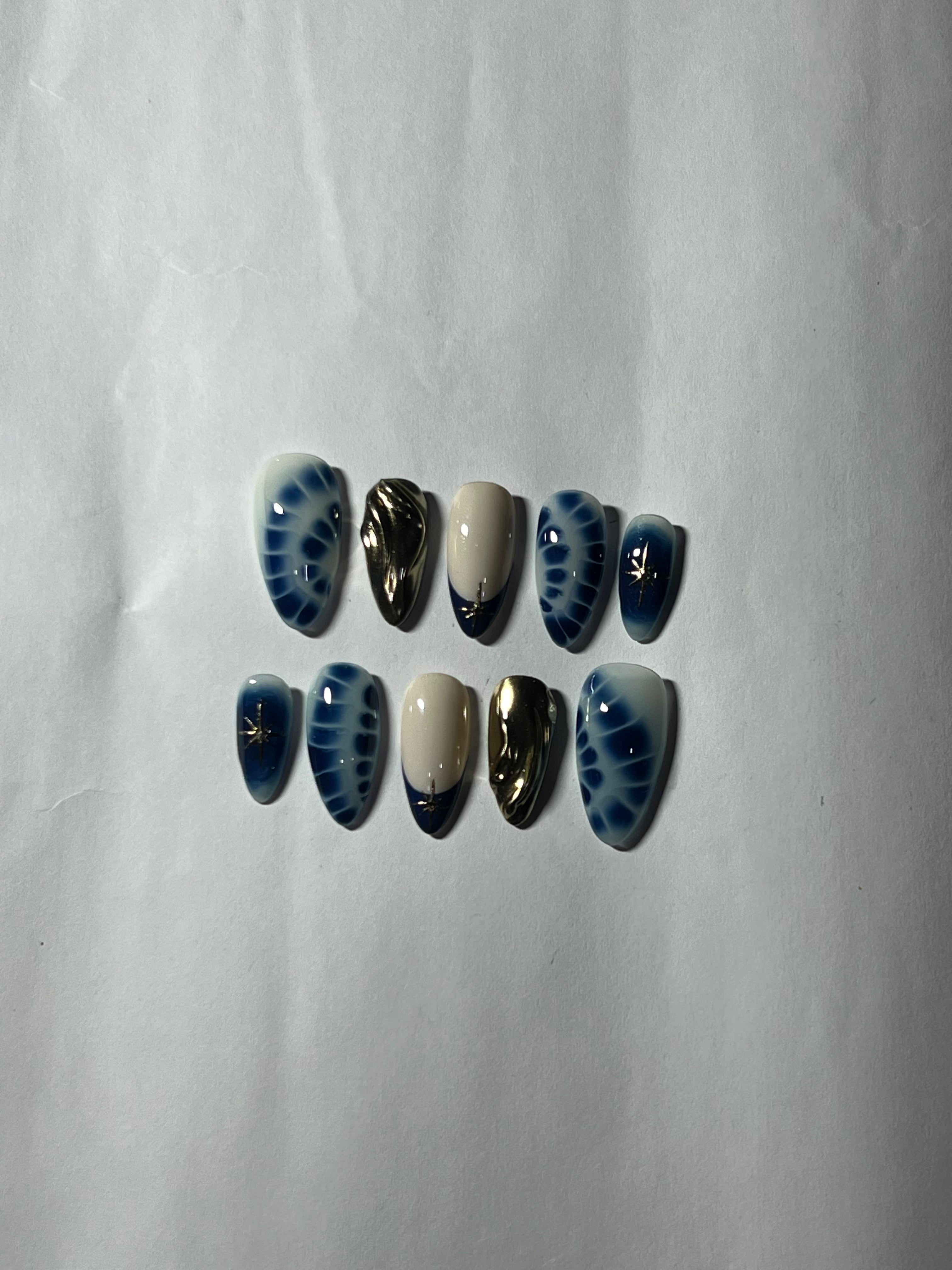 Midnight Frost Luxe Nails