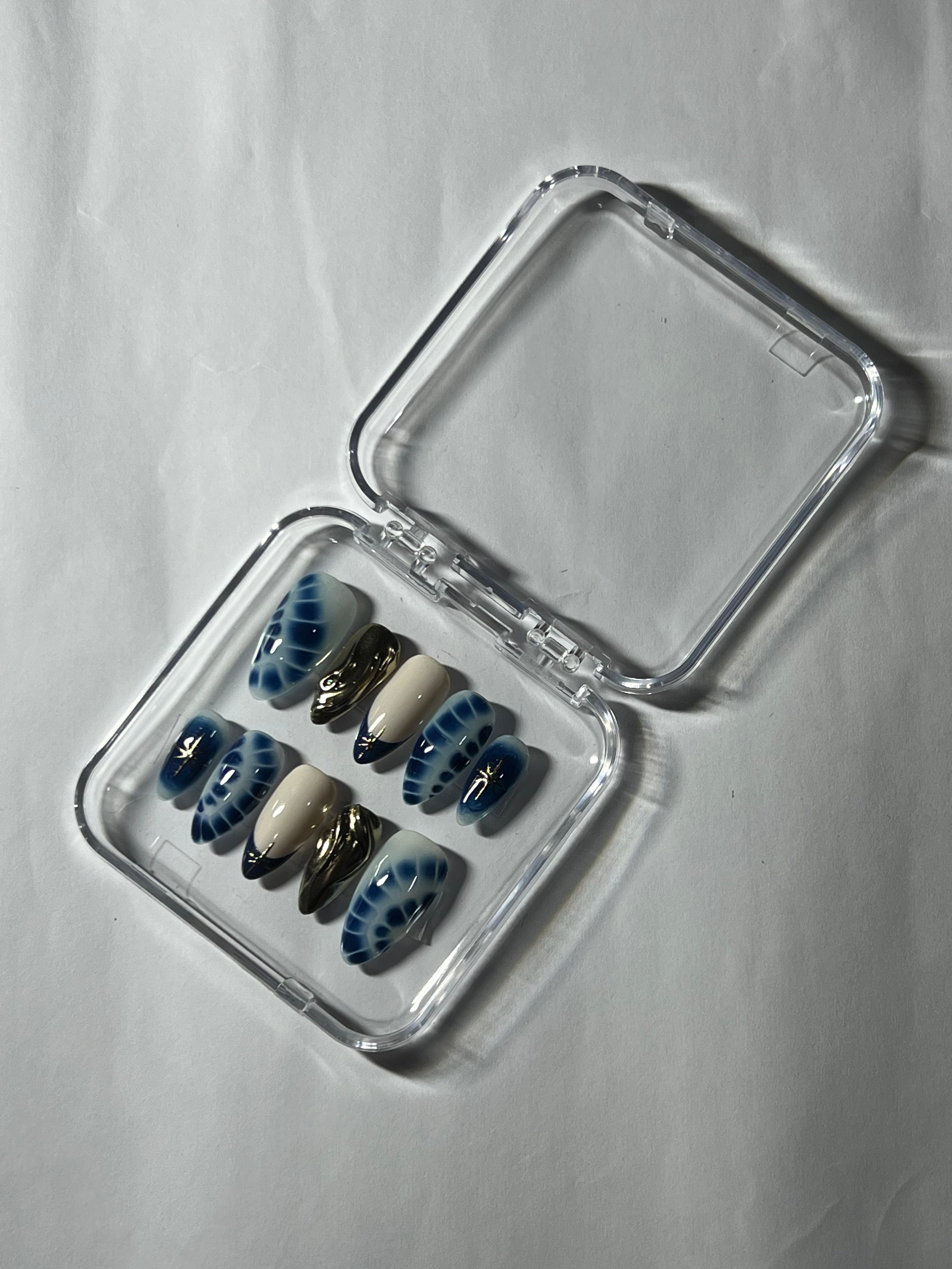 Midnight Frost Luxe Nails