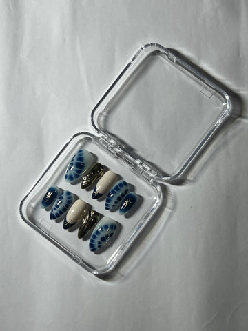 Midnight Frost Luxe Nails